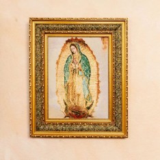 Our Lady of Guadalupe-Double Padded   (17" x 21")
